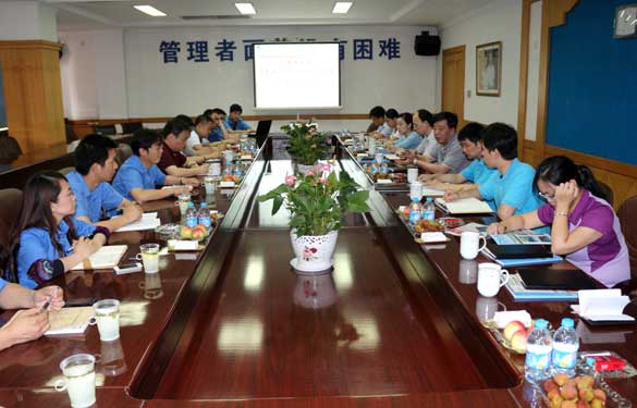 6月11日，江西銅業股份有限公司來上上集團交流考察